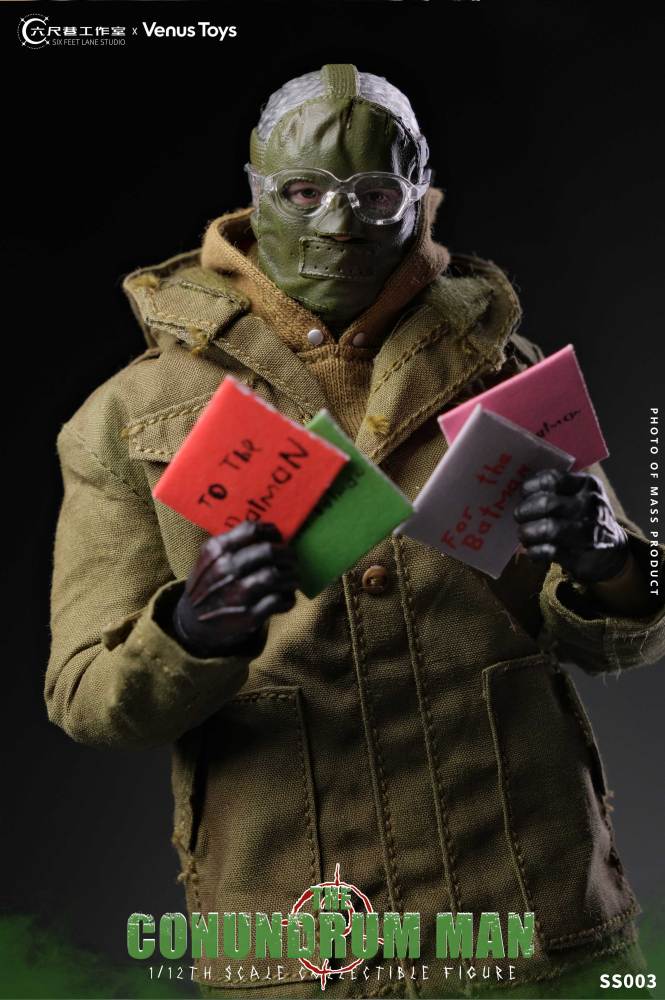 【Pre-order】1/12 The Conundrum Man  Action Figure SS003 Six Feet Lane Studio x Venus Toys