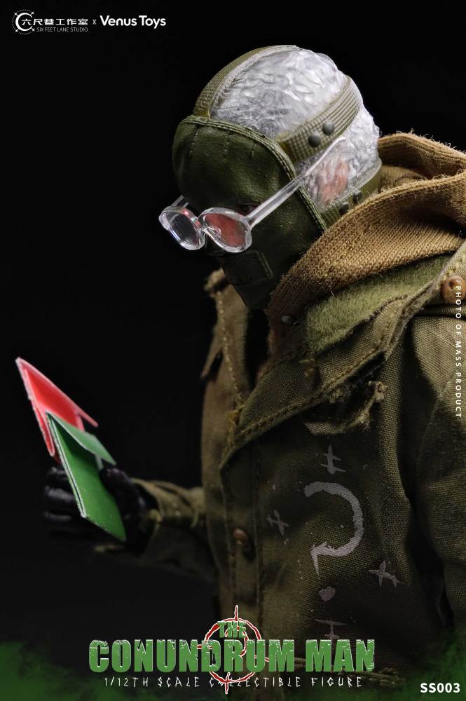 【Pre-order】1/12 The Conundrum Man  Action Figure SS003 Six Feet Lane Studio x Venus Toys