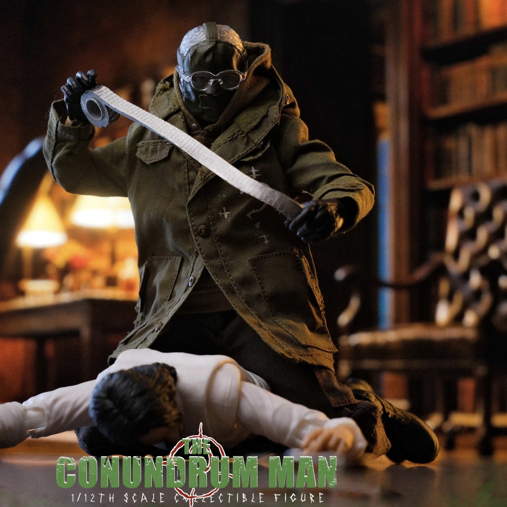 【Pre-order】1/12 The Conundrum Man  Action Figure SS003 Six Feet Lane Studio x Venus Toys