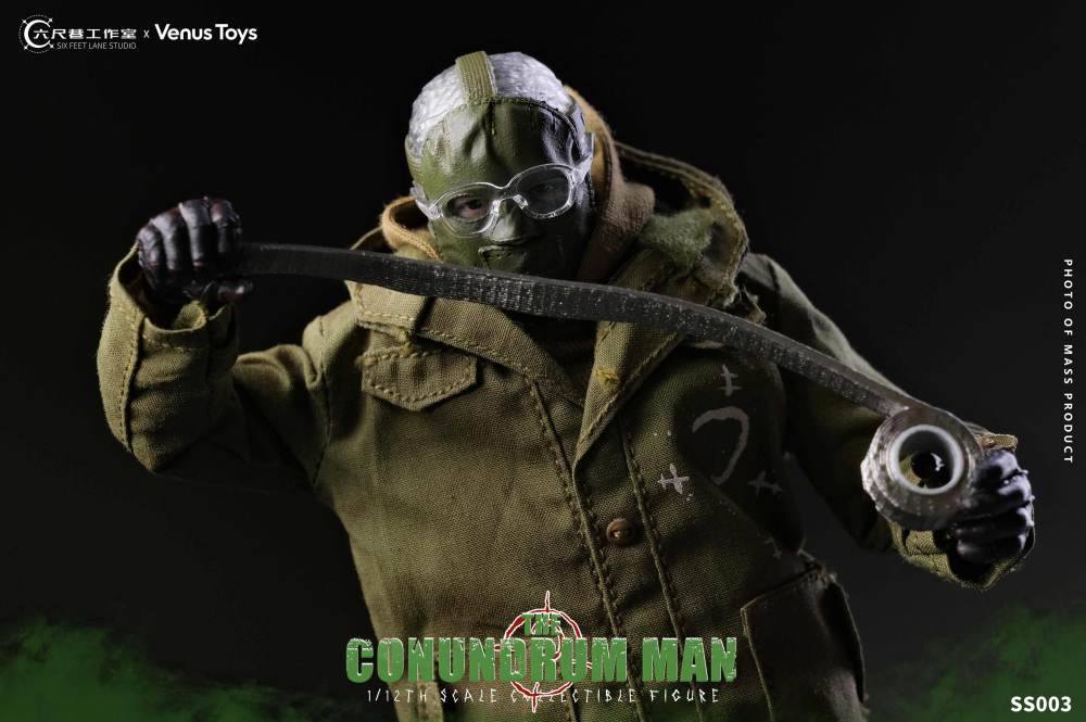 【Pre-order】1/12 The Conundrum Man  Action Figure SS003 Six Feet Lane Studio x Venus Toys