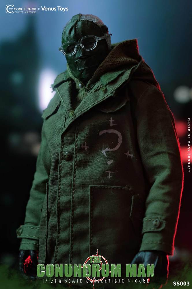 【Pre-order】1/12 The Conundrum Man  Action Figure SS003 Six Feet Lane Studio x Venus Toys