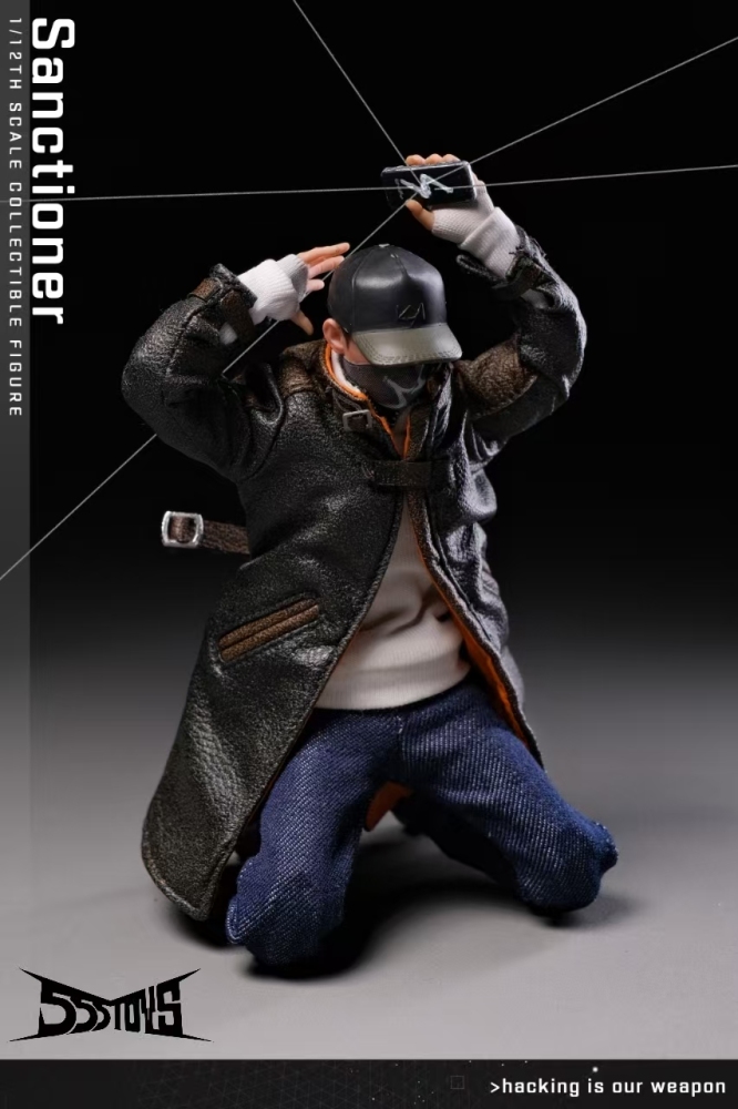 【Pre-order】1/12 555toys-《Watch_Dogs》Aiden Pearce