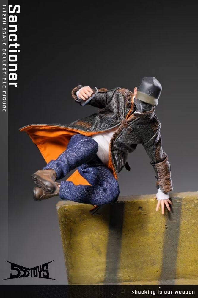 【Pre-order】1/12 555toys-《Watch_Dogs》Aiden Pearce