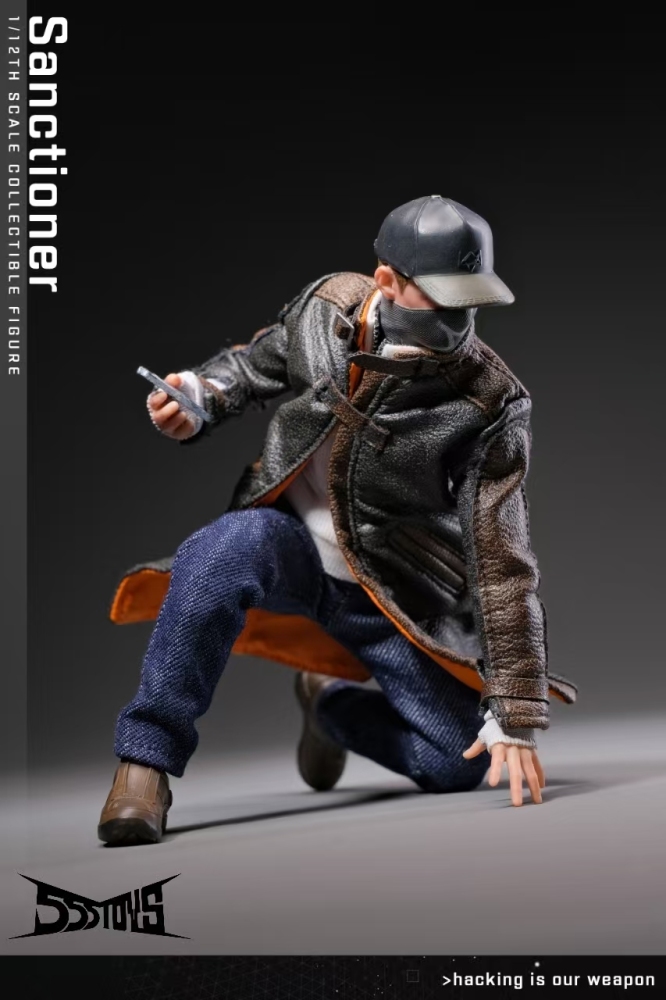 【Pre-order】1/12 555toys-《Watch_Dogs》Aiden Pearce