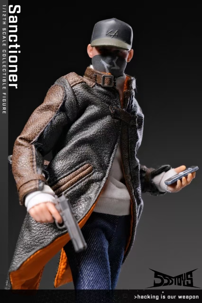 【Pre-order】1/12 555toys-《Watch_Dogs》Aiden Pearce