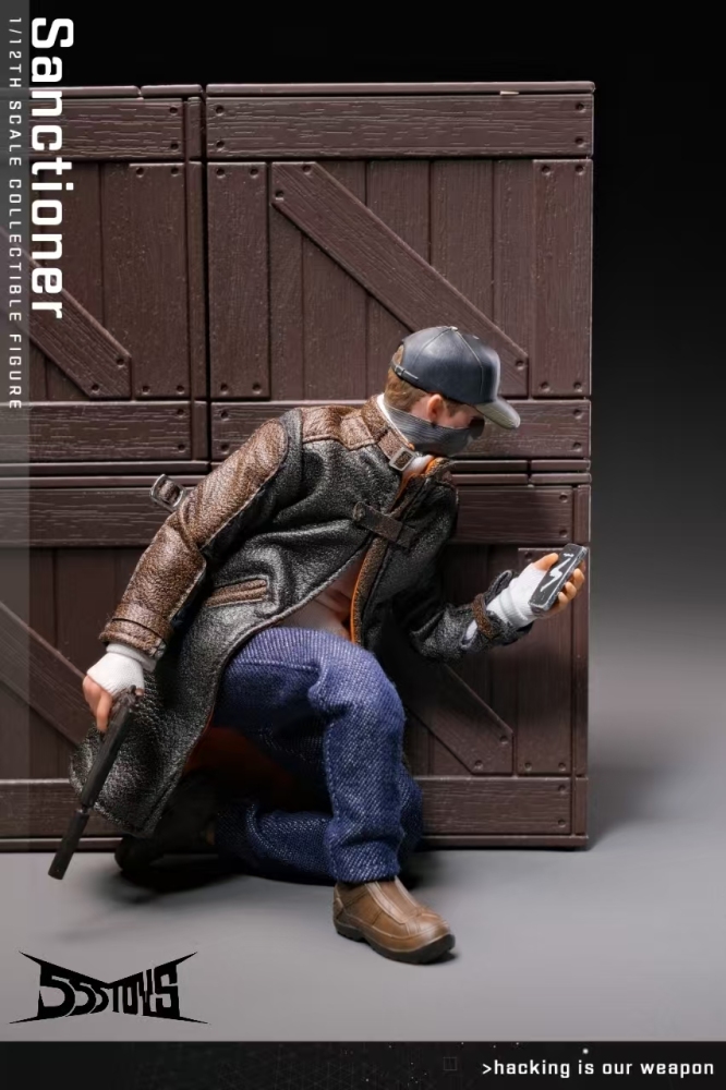 【Pre-order】1/12 555toys-《Watch_Dogs》Aiden Pearce