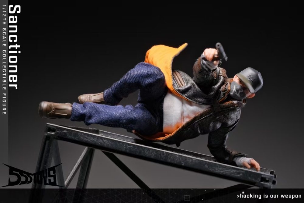 【Pre-order】1/12 555toys-《Watch_Dogs》Aiden Pearce