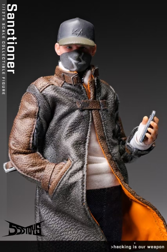 【Pre-order】1/12 555toys-《Watch_Dogs》Aiden Pearce