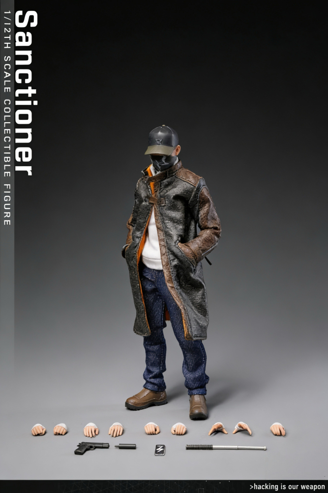 【Pre-order】1/12 555toys-《Watch_Dogs》Aiden Pearce