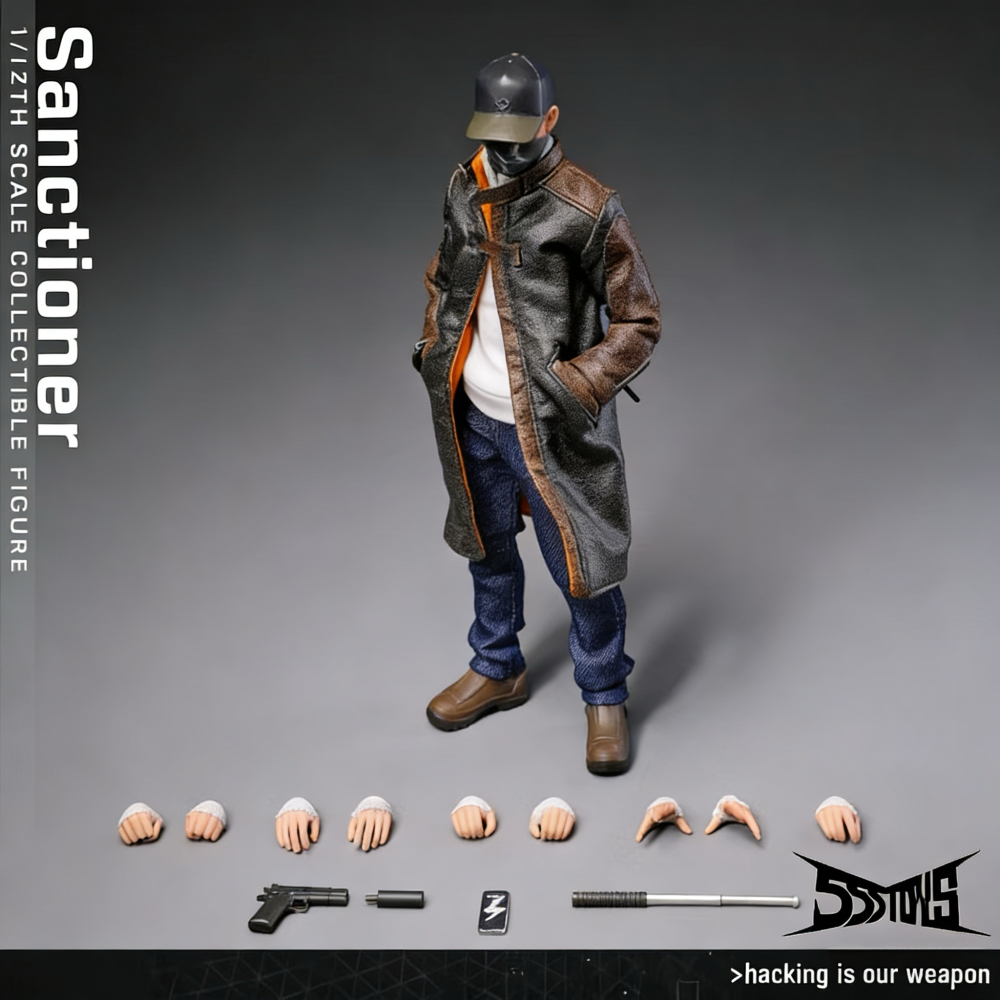 【Pre-order】1/12 555toys-《Watch_Dogs》Aiden Pearce