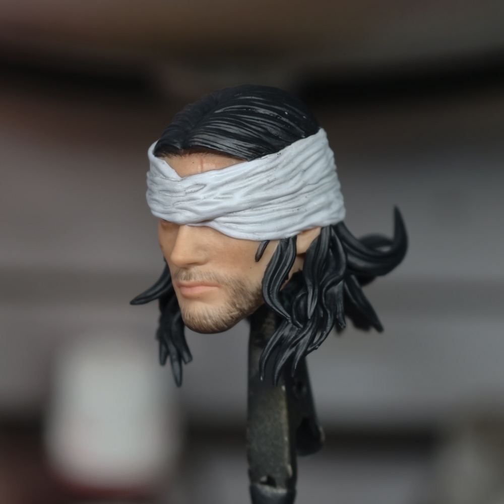 【Pre-order】1/12 Miyamoto Musashi Head Sculpture