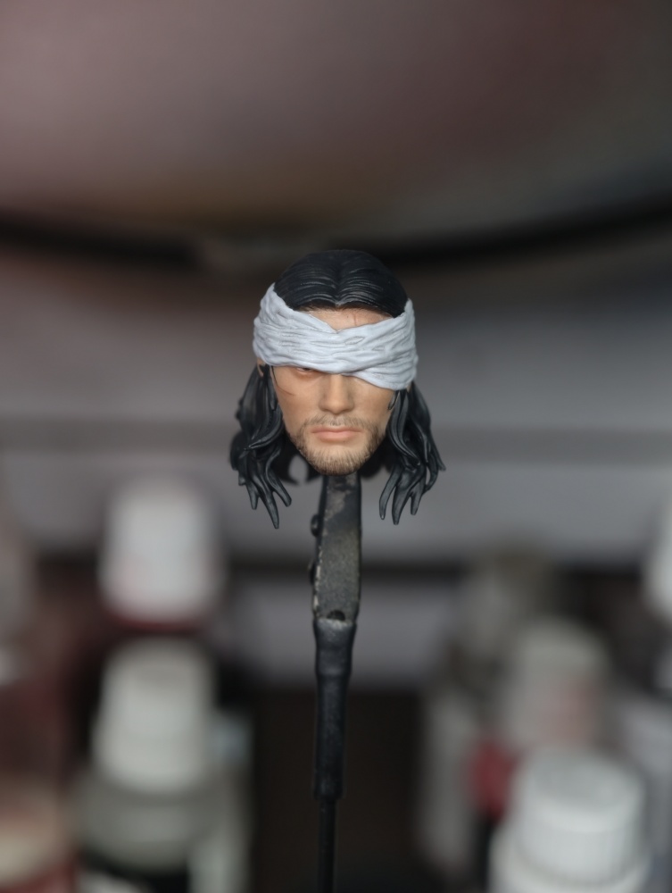 【Pre-order】1/12 Miyamoto Musashi Head Sculpture