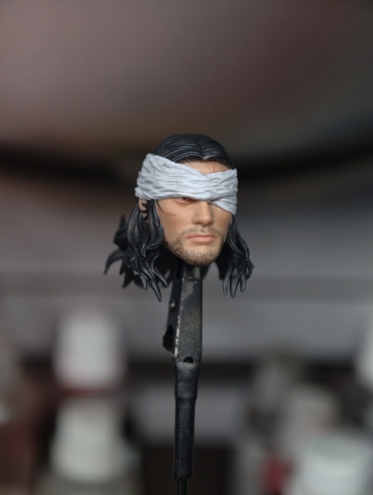【Pre-order】1/12 Miyamoto Musashi Head Sculpture