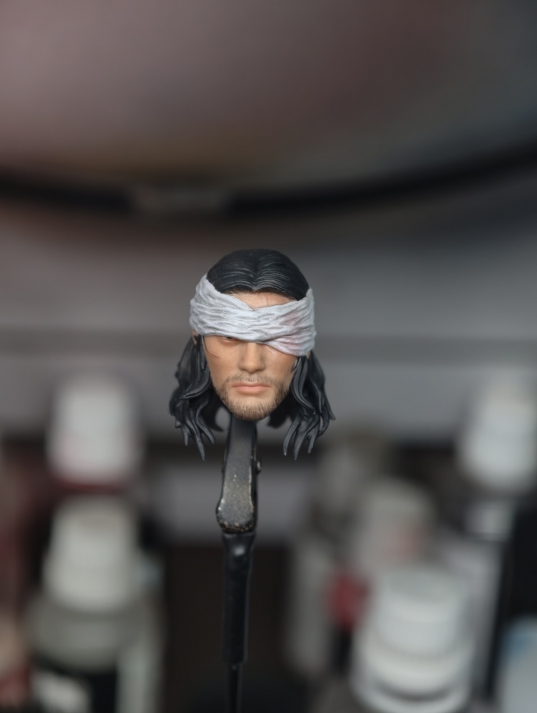 【Pre-order】1/12 Miyamoto Musashi Head Sculpture