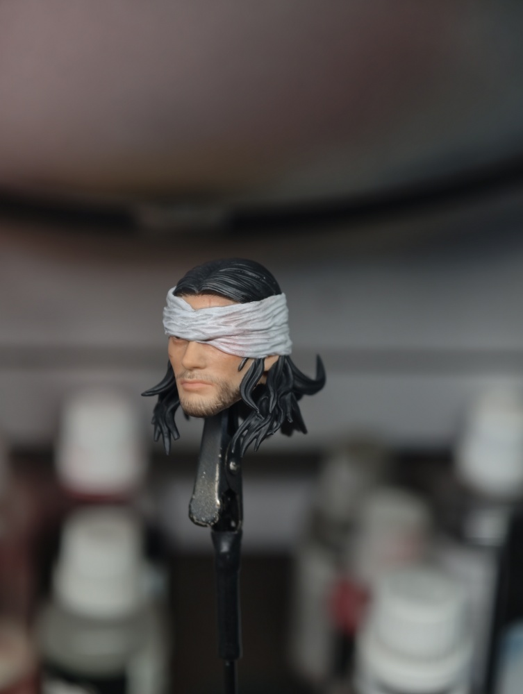 【Pre-order】1/12 Miyamoto Musashi Head Sculpture