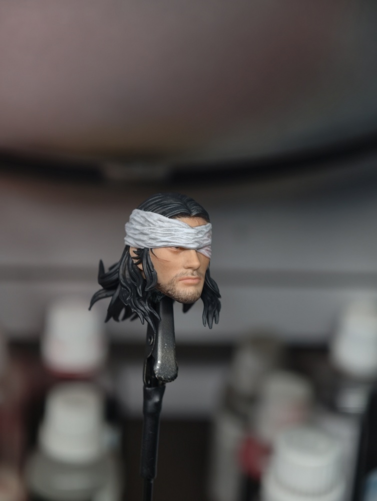 【Pre-order】1/12 Miyamoto Musashi Head Sculpture