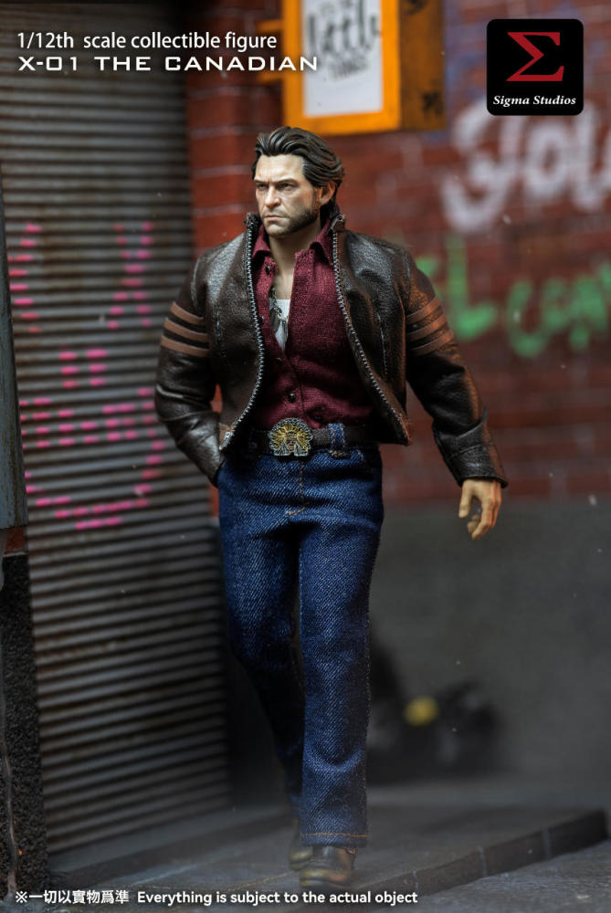 【Pre-order】1/12 Fabric Action Collectible Figure Sigma Toys Skinny  THE CANADIAN