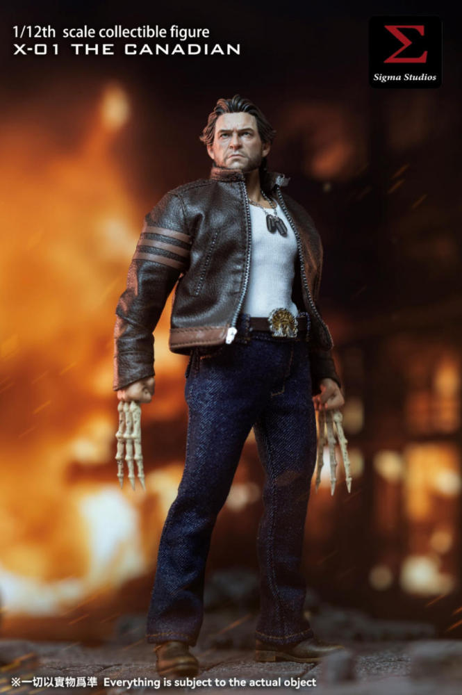 【Pre-order】1/12 Fabric Action Collectible Figure Sigma Toys Skinny  THE CANADIAN