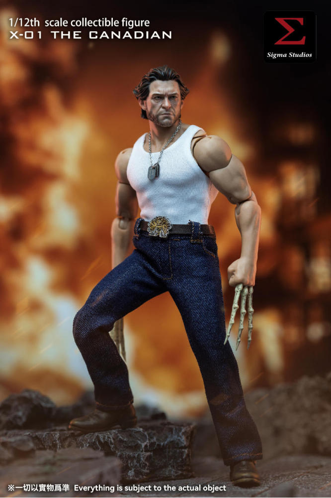 【Pre-order】1/12 Fabric Action Collectible Figure Sigma Toys Skinny  THE CANADIAN