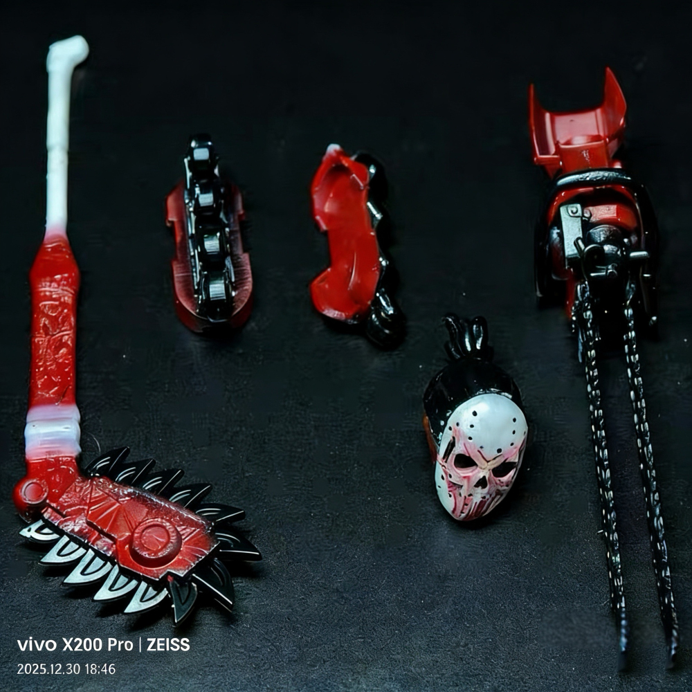 【Pre-order】1/12 Sexyice Smasher UNKVAL Chainsaw Hockey Accessory Pack