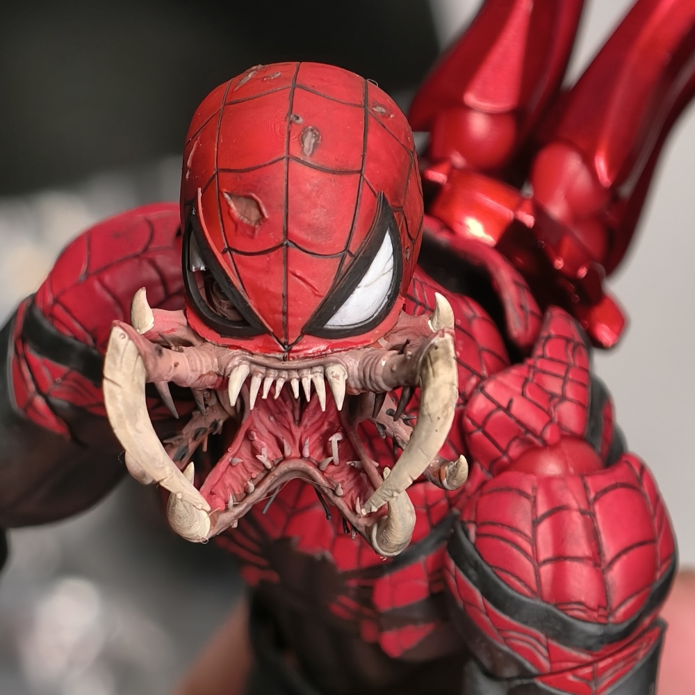 【Pre-order】1/12 Fit for Messtoys Spider-Man - Savage Mutate Form Head sculpture