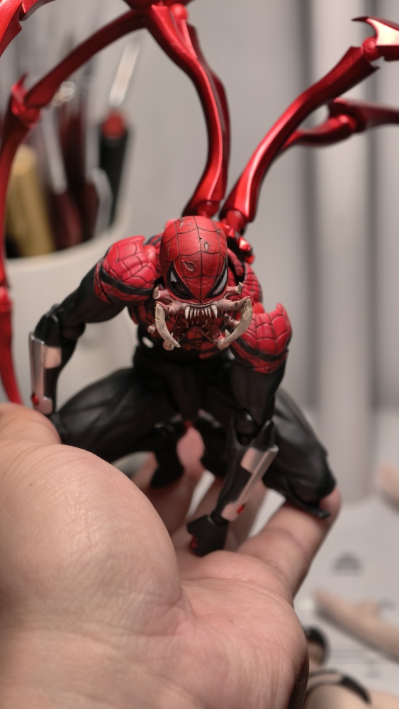 【Pre-order】1/12 Fit for Messtoys Spider-Man - Savage Mutate Form Head sculpture