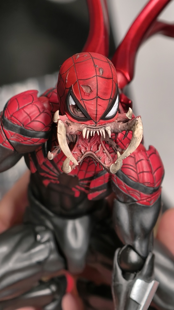 【Pre-order】1/12 Fit for Messtoys Spider-Man - Savage Mutate Form Head sculpture