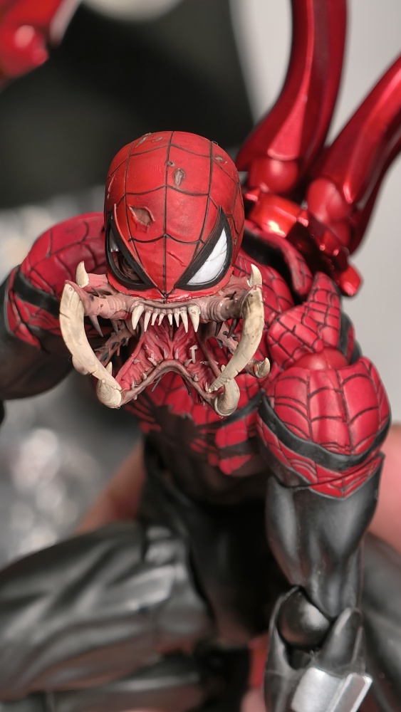 【Pre-order】1/12 Fit for Messtoys Spider-Man - Savage Mutate Form Head sculpture