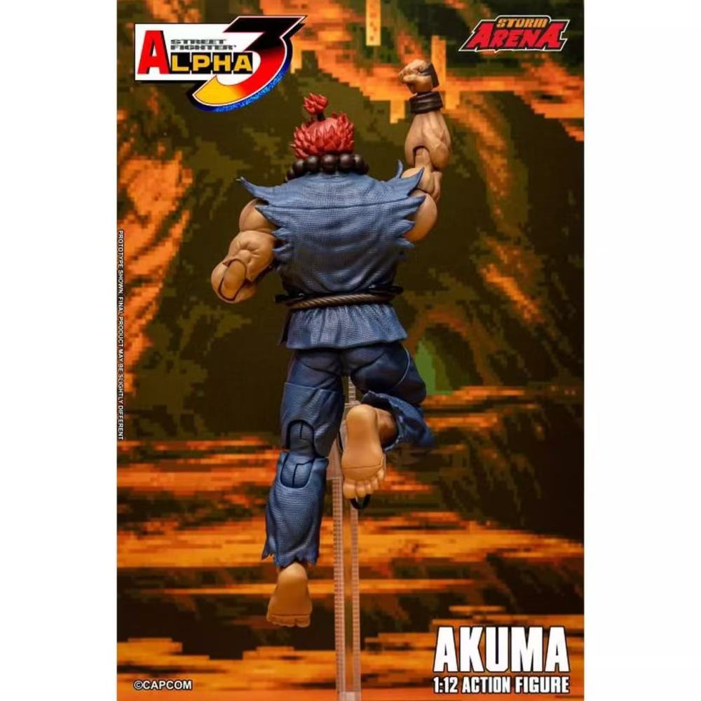 【Pre-order】Storm Toys 1/12 Street Fighter Alpha 3 Akuma 7 Action Figure
