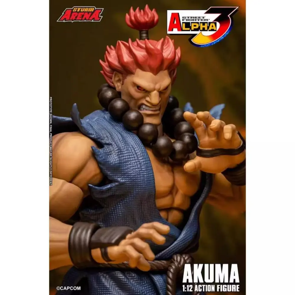 【Pre-order】Storm Toys 1/12 Street Fighter Alpha 3 Akuma 7 Action Figure