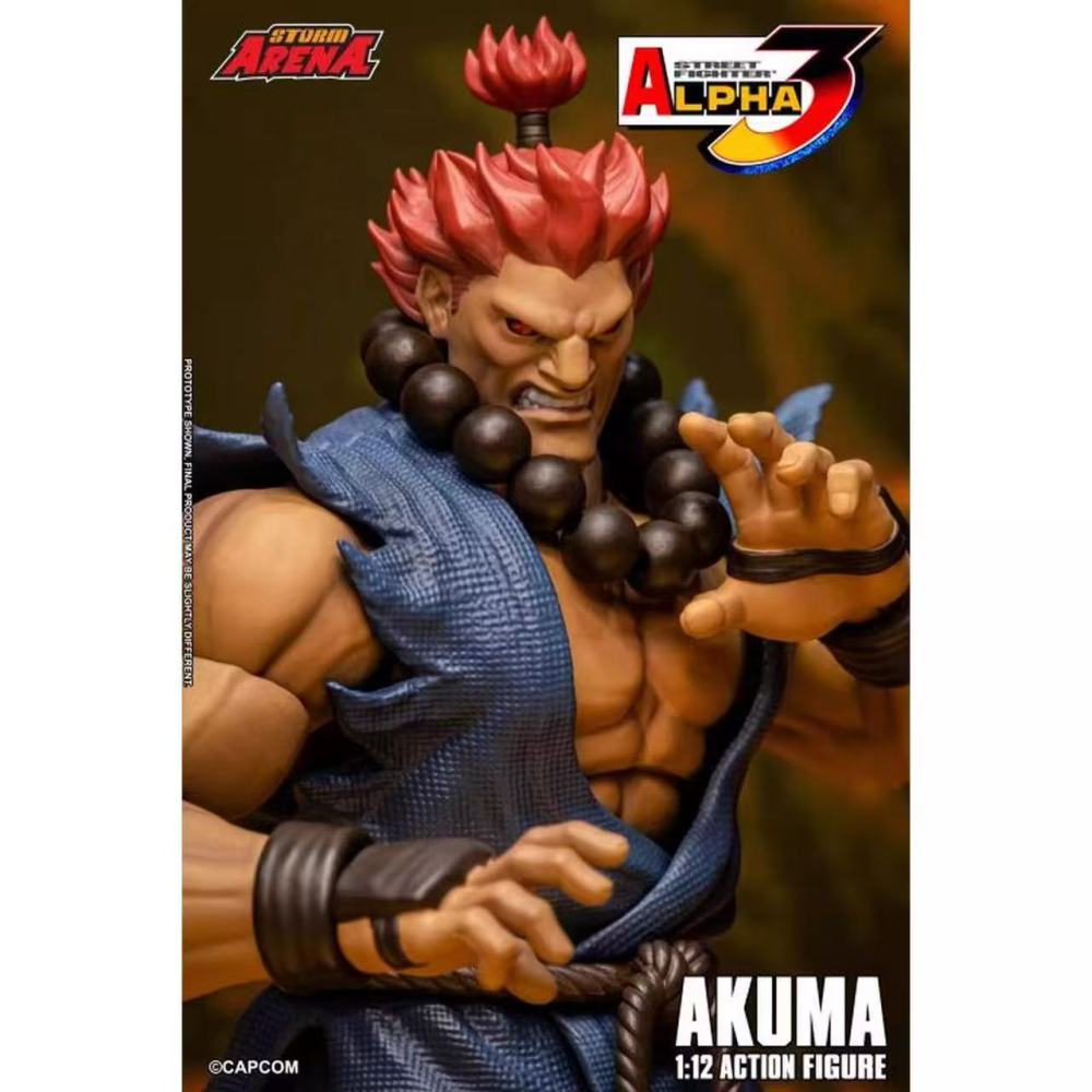 【Pre-order】Storm Toys 1/12 Street Fighter Alpha 3 Akuma 7 Action Figure
