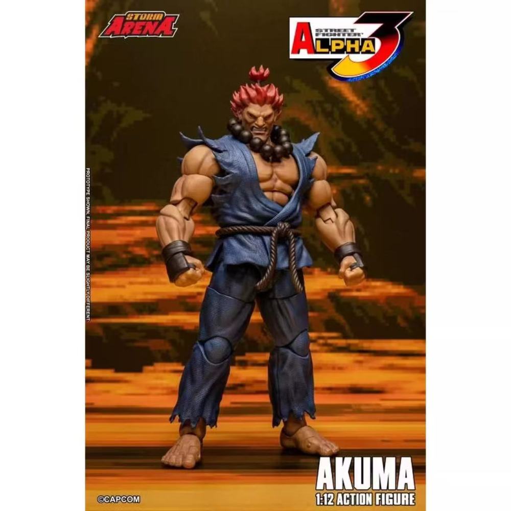 【Pre-order】Storm Toys 1/12 Street Fighter Alpha 3 Akuma 7 Action Figure