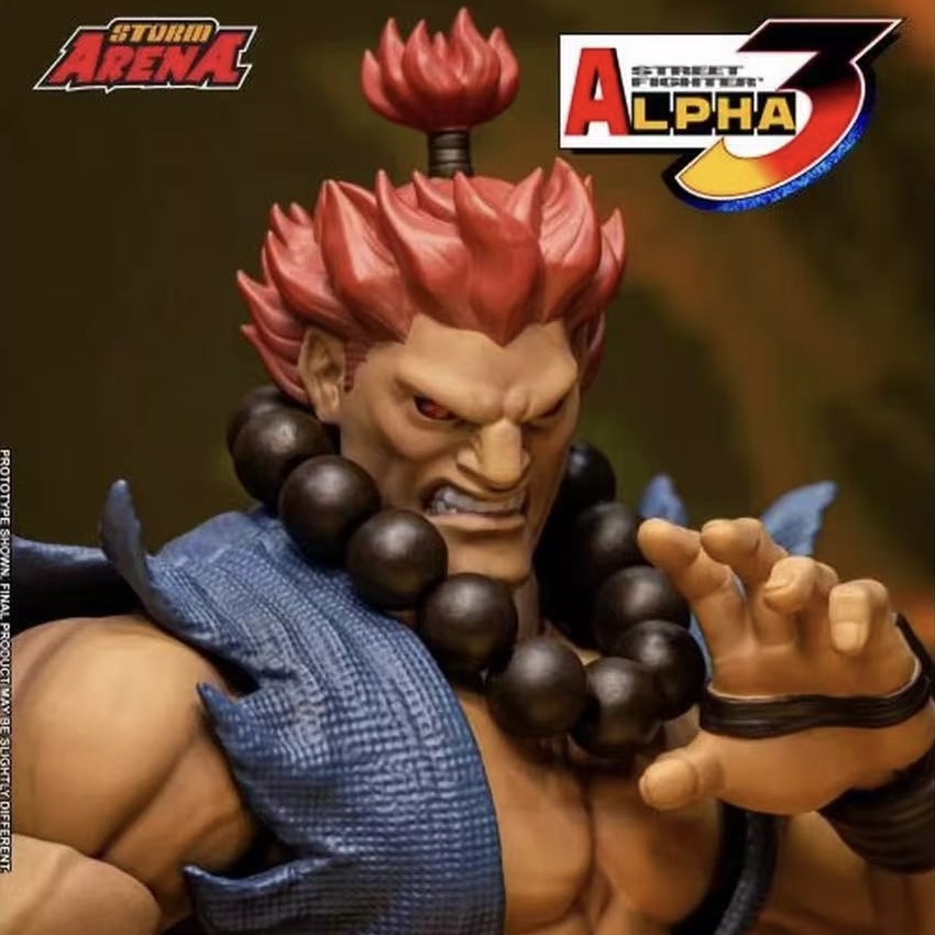 【Pre-order】Storm Toys 1/12 Street Fighter Alpha 3 Akuma 7 Action Figure