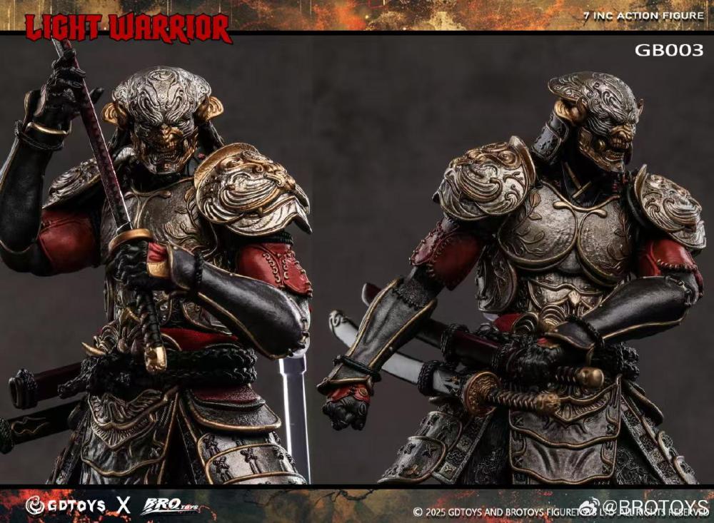 【Pre-order】1/12 Iron Fist Light Warrior Action Figure Model Standard/Deluxe Edition BROTOYS