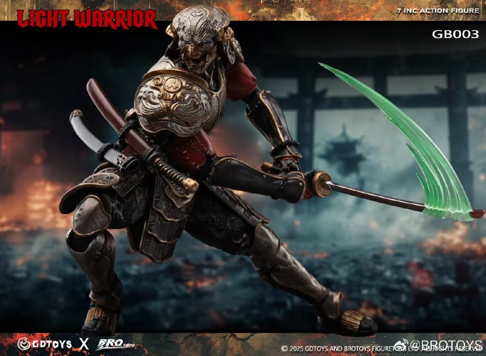 【Pre-order】1/12 Iron Fist Light Warrior Action Figure Model Standard/Deluxe Edition BROTOYS