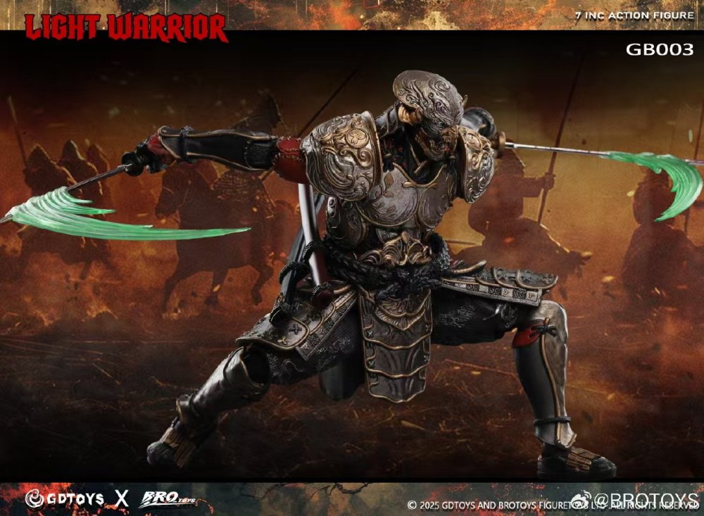 【Pre-order】1/12 Iron Fist Light Warrior Action Figure Model Standard/Deluxe Edition BROTOYS