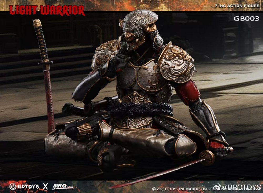 【Pre-order】1/12 Iron Fist Light Warrior Action Figure Model Standard/Deluxe Edition BROTOYS