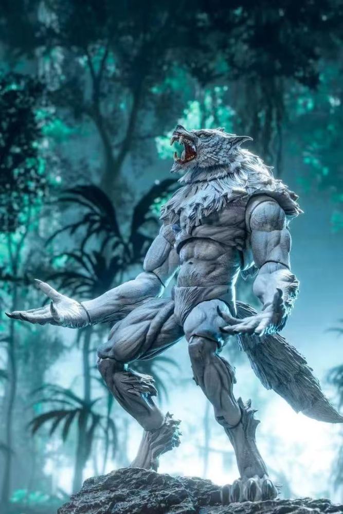 【Available】1/12 Craftsmen Alliance White Wolf  Furry Planet Werewolf Veteran William Special Color Limited Edition