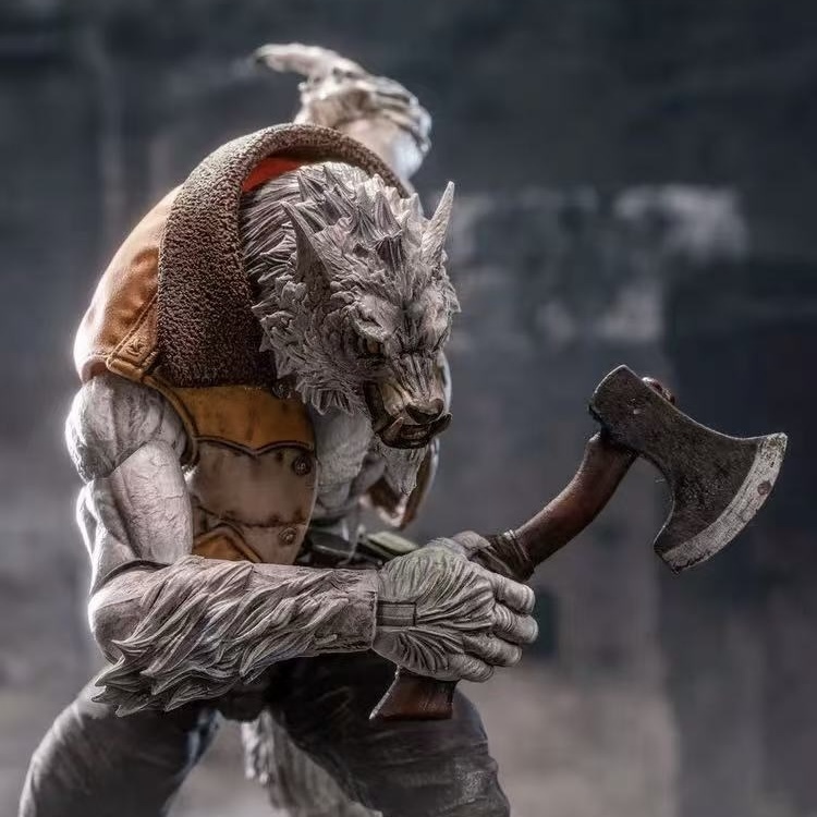 【Available】1/12 Craftsmen Alliance White Wolf  Furry Planet Werewolf Veteran William Special Color Limited Edition