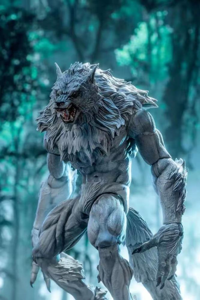 【Available】1/12 Craftsmen Alliance White Wolf  Furry Planet Werewolf Veteran William Special Color Limited Edition