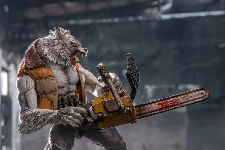 【Available】1/12 Craftsmen Alliance White Wolf  Furry Planet Werewolf Veteran William Special Color Limited Edition
