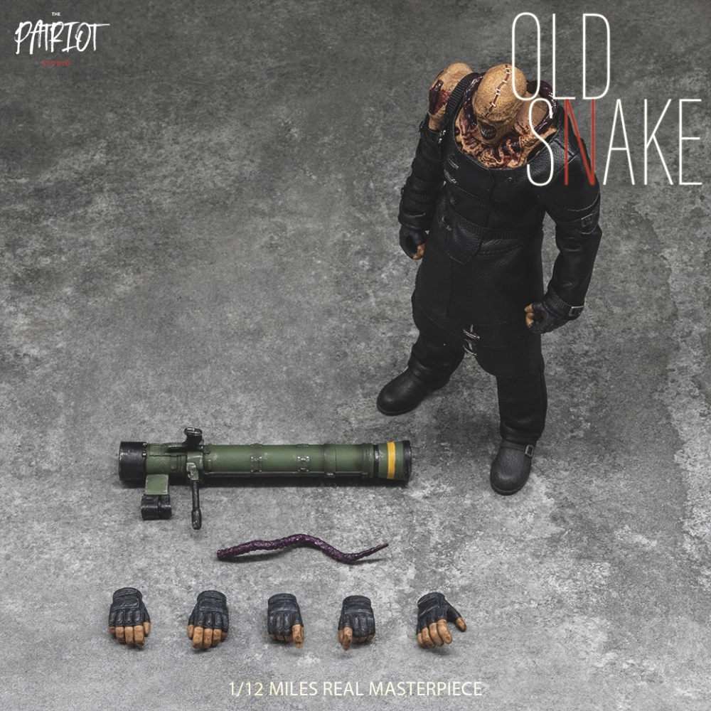 【Pre-order】 1/12 Patriot Studio 1/12 Classic Stalker Old Snake Action Figure