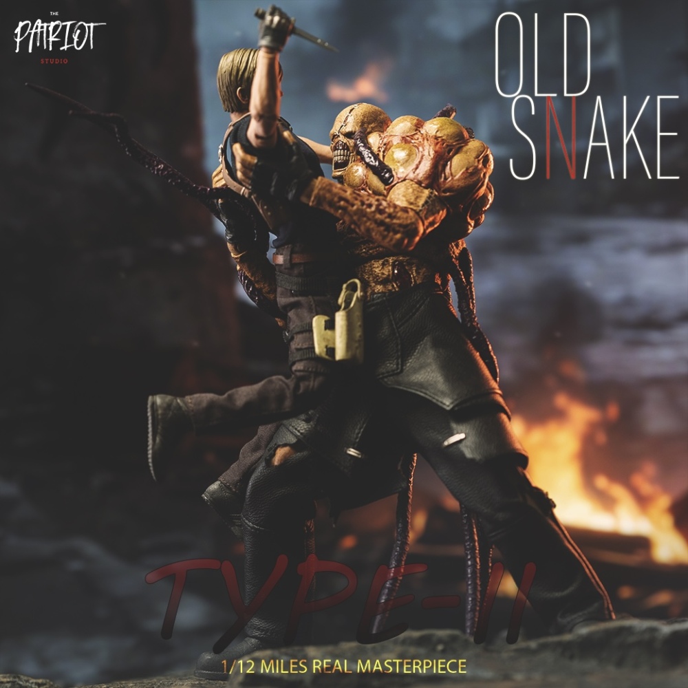 【Pre-order】 1/12 Patriot Studio 1/12 Classic Stalker Old Snake Action Figure