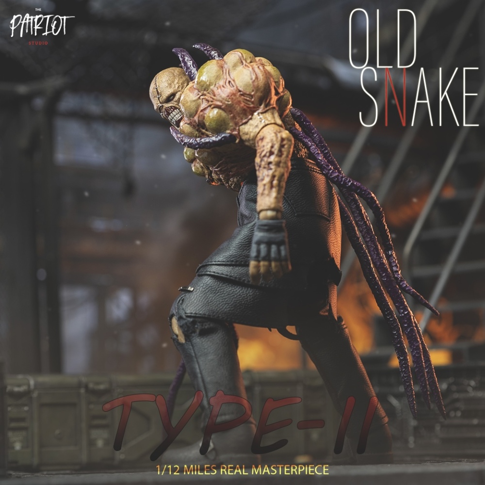 【Pre-order】 1/12 Patriot Studio 1/12 Classic Stalker Old Snake Action Figure