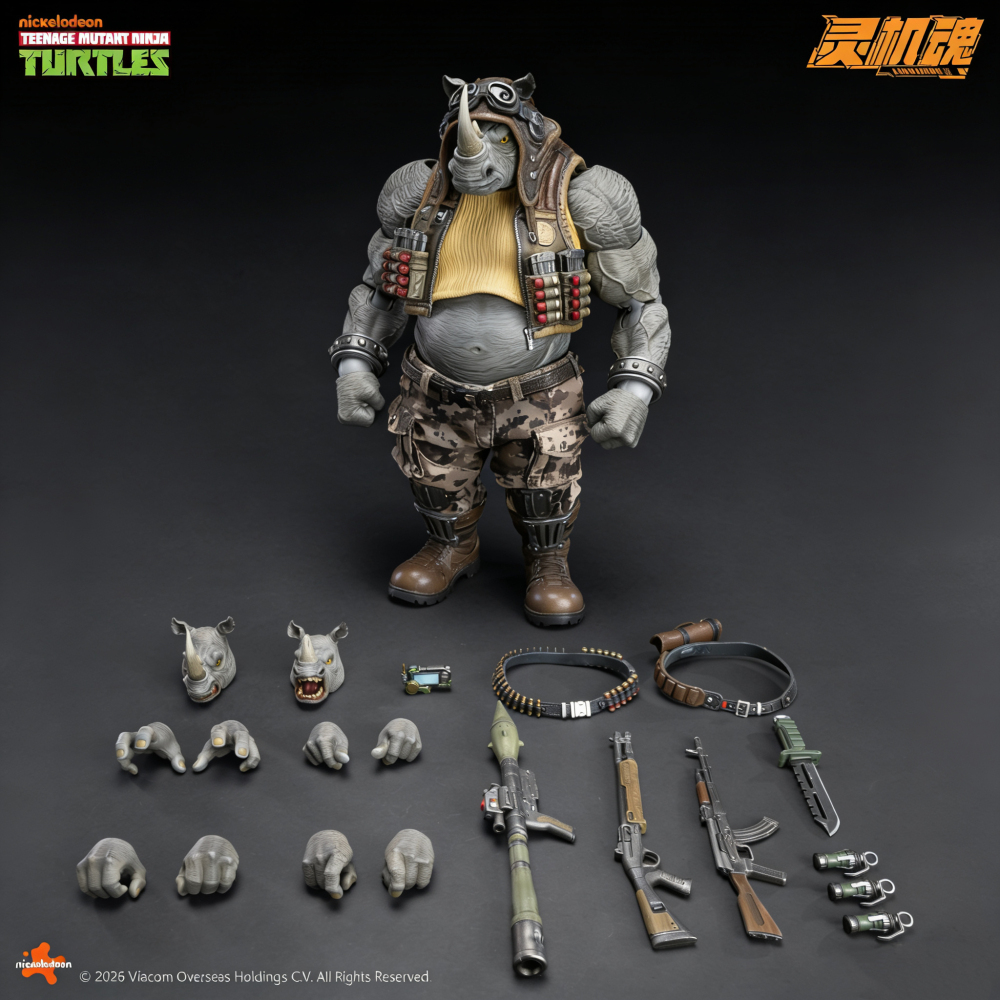 【Pre-order】1/12 metytoyz mutant ninja turtles ROCKSTEADY & BEBOP Action figure