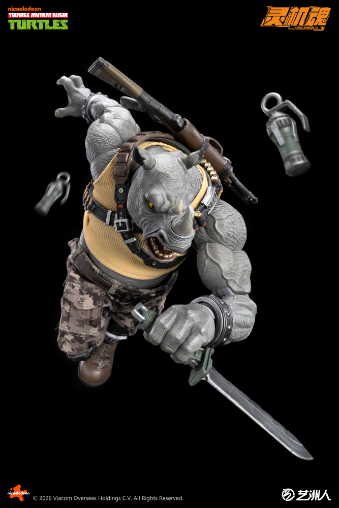【Pre-order】1/12 metytoyz mutant ninja turtles ROCKSTEADY & BEBOP Action figure