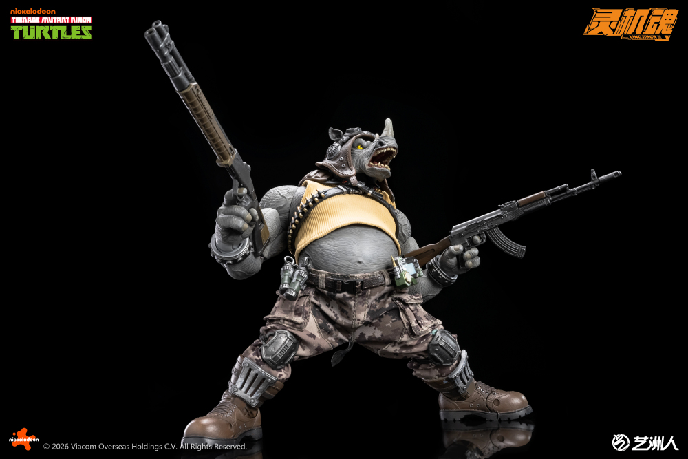 【Pre-order】1/12 metytoyz mutant ninja turtles ROCKSTEADY & BEBOP Action figure