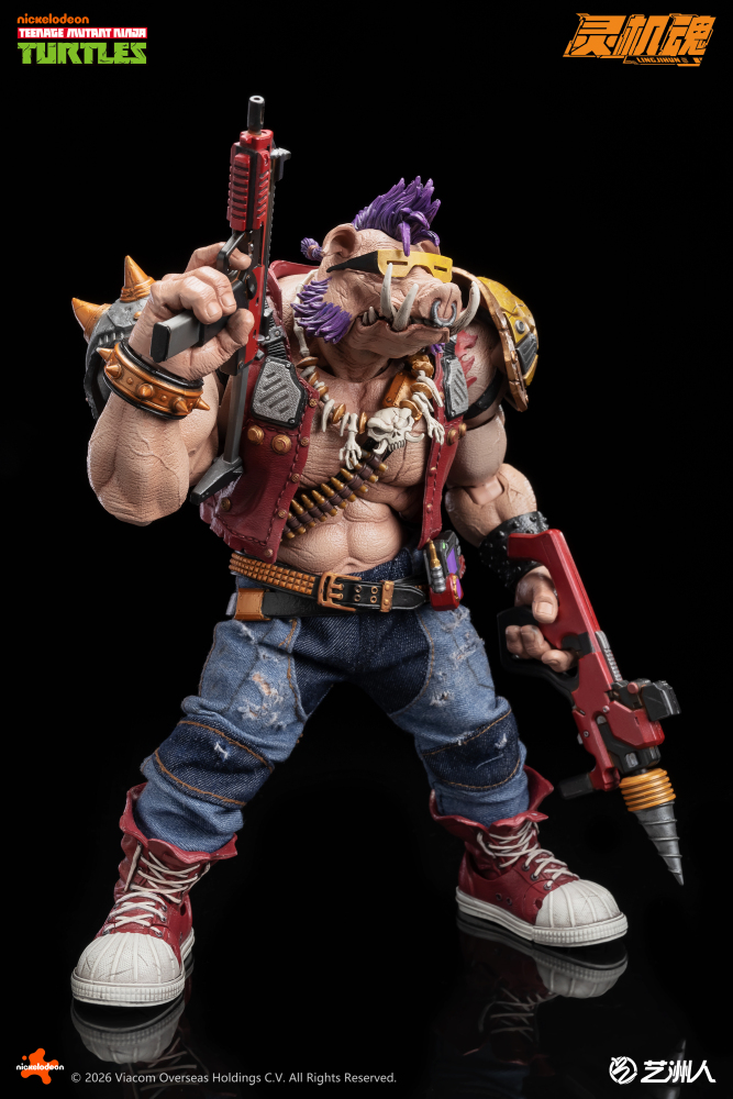 【Pre-order】1/12 metytoyz mutant ninja turtles ROCKSTEADY & BEBOP Action figure