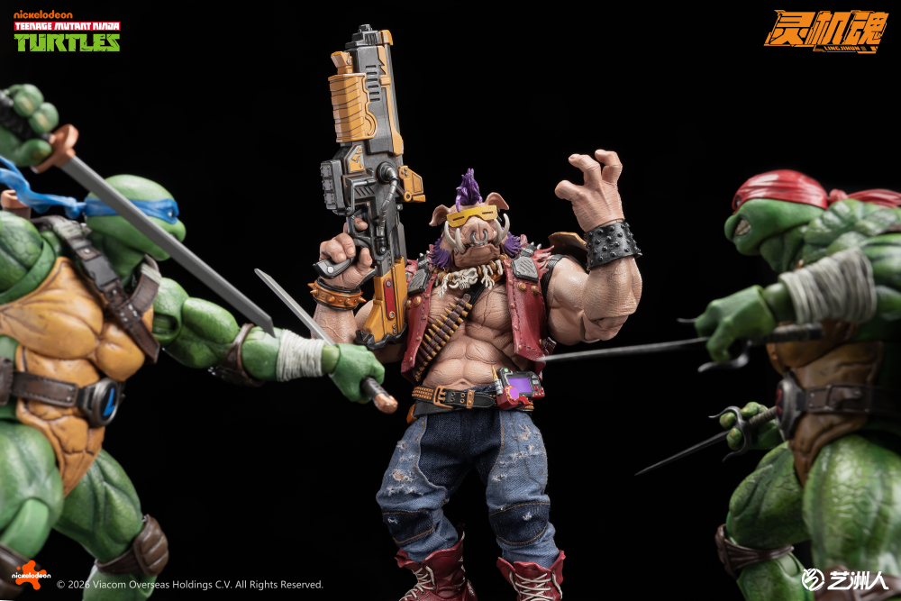 【Pre-order】1/12 metytoyz mutant ninja turtles ROCKSTEADY & BEBOP Action figure