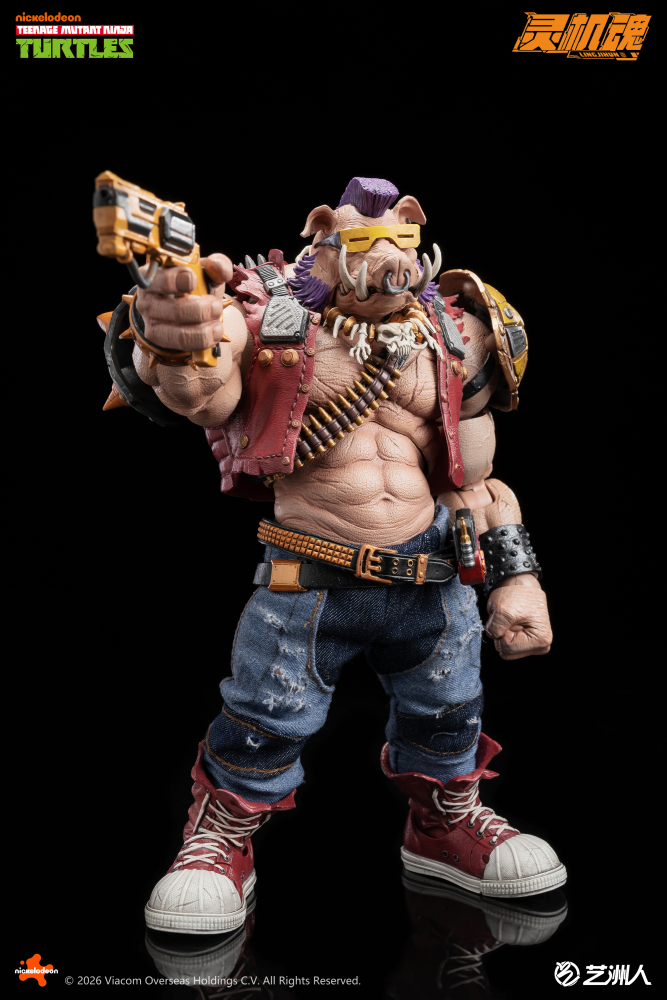 【Pre-order】1/12 metytoyz mutant ninja turtles ROCKSTEADY & BEBOP Action figure